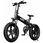 Электровелосипед ADO Electric Bicycle A20F черного цвета - изображение