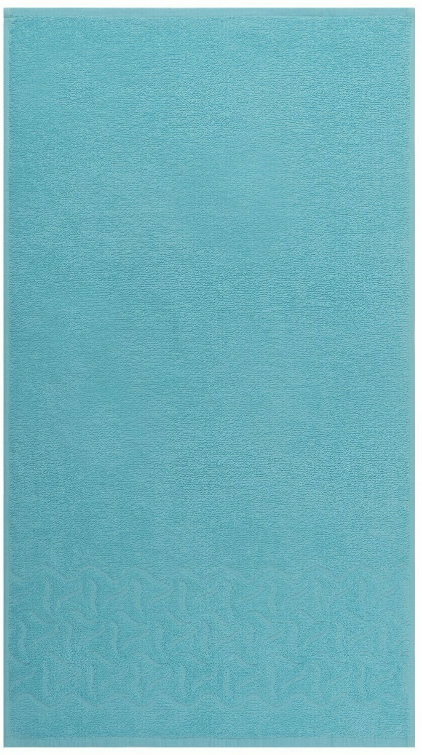 Полотенце махровое "Радуга" цвет бирюза, 30х70 см - фотография № 9