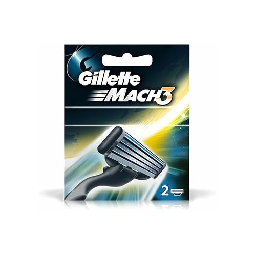 Cменная кассета GILLETTE Mach 3 2 шт