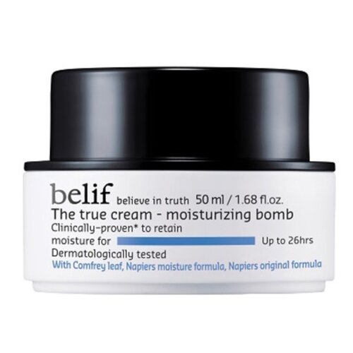 Belif The True Cream Moisturizing Bomb Увлажняющий крем для лица, 50 мл крем для нормальной и сухой кожи belif the true cream – moisturizing bomb 50 мл