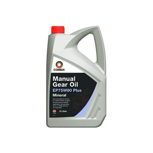 COMMA 75W80 MANUAL GEAR OIL EP PLUS (5L)_масло трансмиссионное! минеральное\ API GL-4