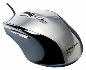 Мышь Revoltec Wired Mini Mouse W105 Silver-Black USB