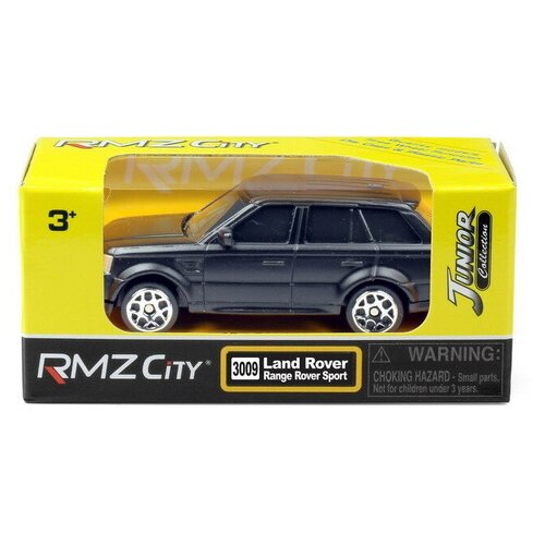 Машинка металлическая Uni-Fortune RMZ City 1:64 Land Rover Range Rover Sport, без механизмов, черный