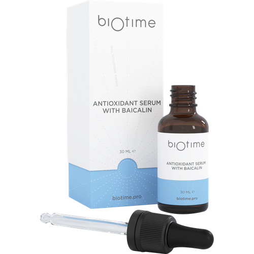 Biotime Антиоксидантная сыворотка с байкалином ANTIOXIDANT SERUM WITH BAICALIN, 30 мл