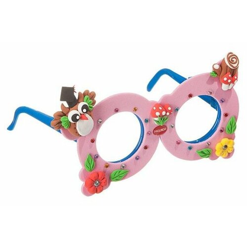 Набор для декора очков Shantou укрась свои очки, с массой для лепки, розовый (Н77993)