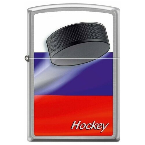 Зажигалка Zippo RUSSIAN HOCKEY PUCK 200 бензиновая