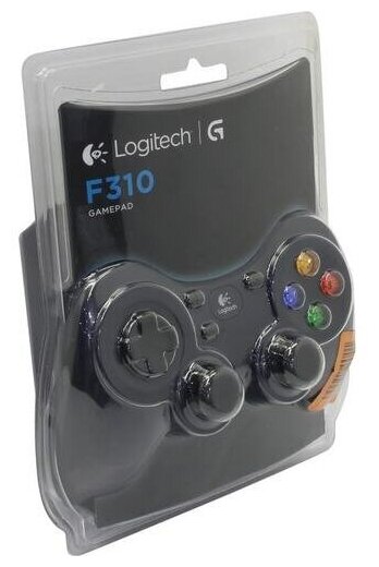 Геймпад Logitech F310 черный USB