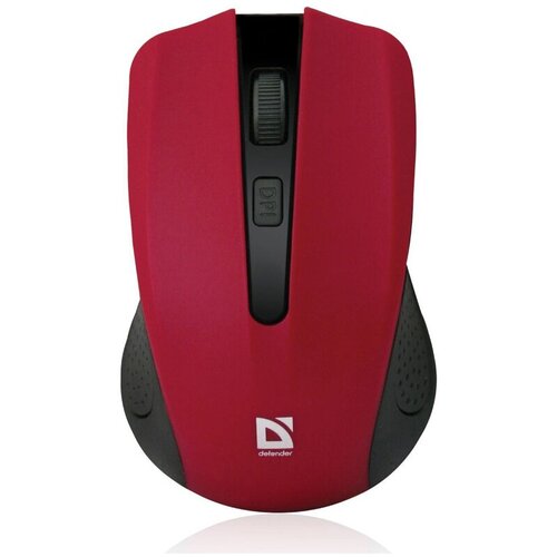 Мышь беспроводная Defender Accura MM-935 красный 4btnRoll 59400₽