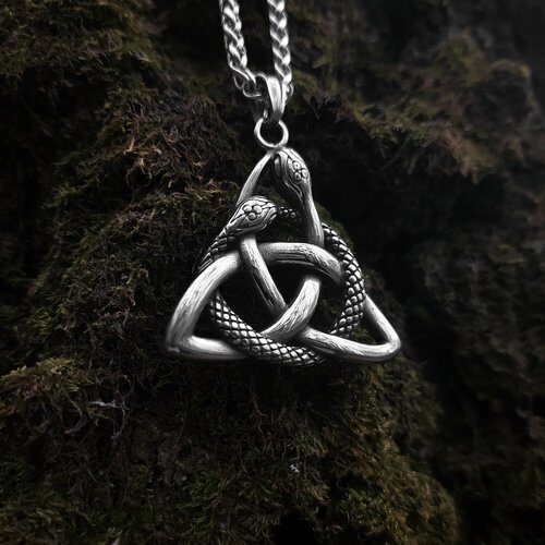 Подвеска, серебристый