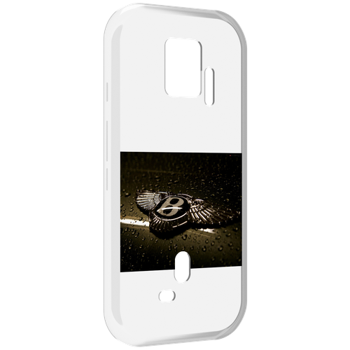 Чехол MyPads бентли bentley 2 мужской для ZTE Nubia Red Magic 7S Pro задняя-панель-накладка-бампер