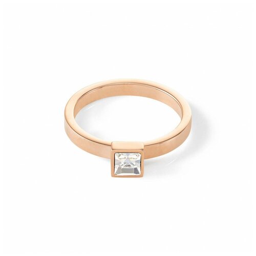 фото Кольцо crystal-rose gold 18 мм / женское кольцо / кольцо женское от coeur de lion