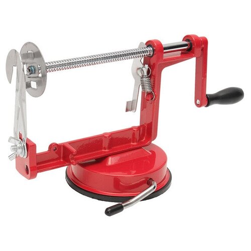 Аппарат для нарезки картофеля спиралью Spiral Potato Slicer (Красный)