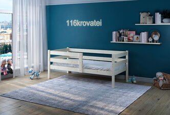 Кровать софа 180*90 в натуральном цвете