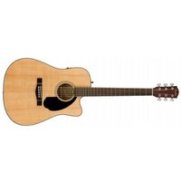 Электроакустическая гитара Fender CD-60SCE Dreadnought Natural WN