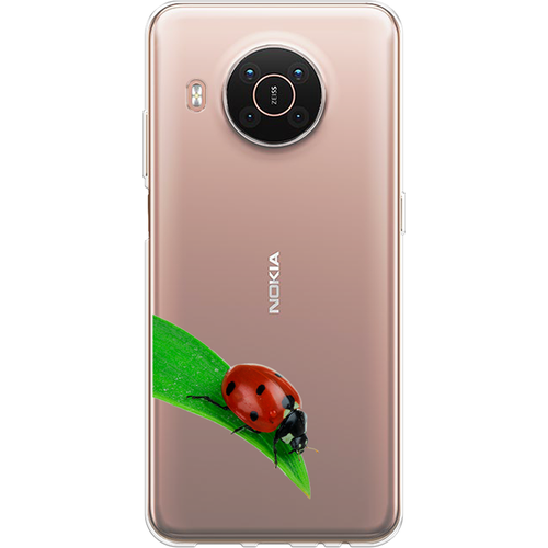 Силиконовый чехол на Nokia X20/X10 / Нокиа Х20/Х10 На счастье, прозрачный чехол на nokia x20 x10 нокиа х20 х10 прозрачный