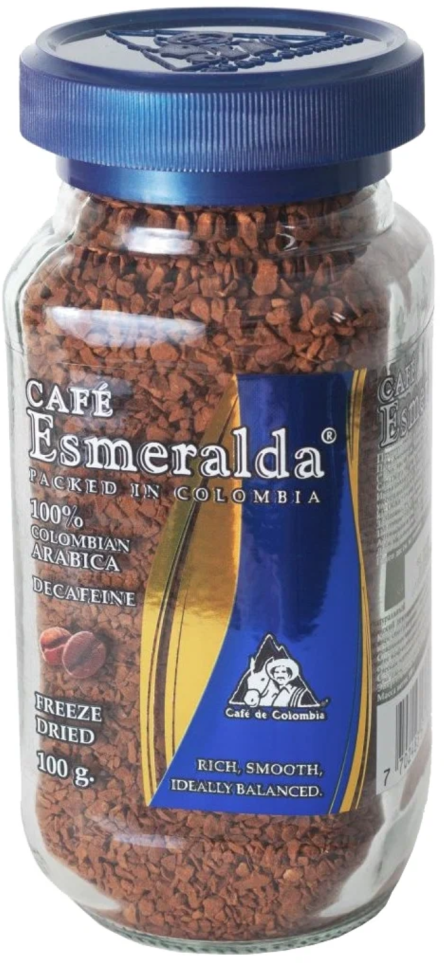 Кофе растворимый Эсмеральда без кофеина 100 грамм - фотография № 5