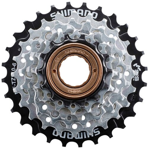 Трещотка Shimano, TZ510, 6 ск, 14-28, б/уп. трещотка 6 ск freewheel 14 28 00 170043