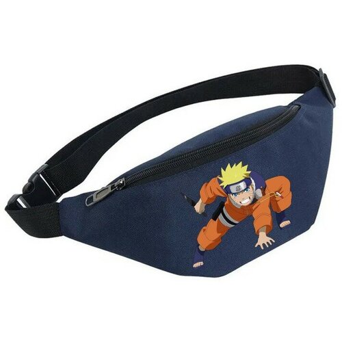 фото Сумка поясная noname, синий