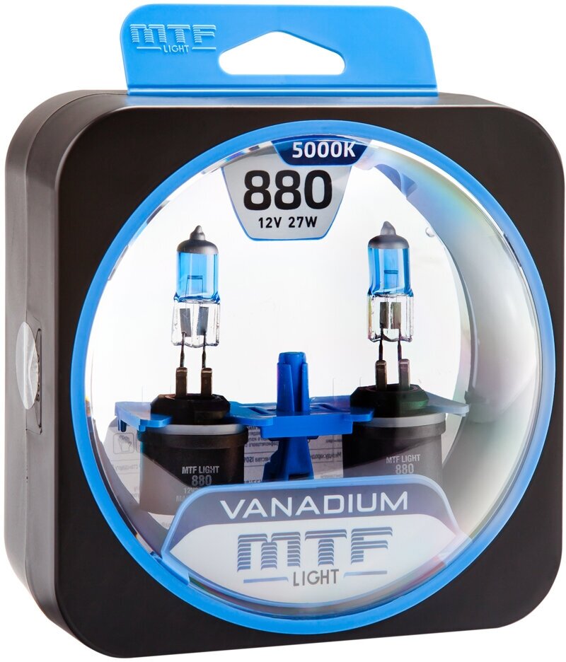Комплект галогенных ламп MTF H27 (880) Vanadium 2шт.
