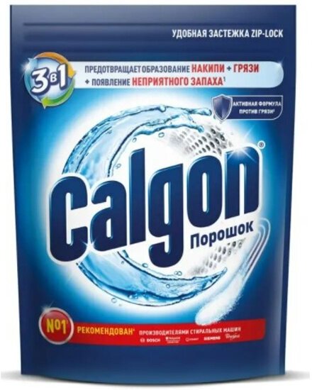 Средство для смягчения воды Calgon 3в1, 1.5 кг