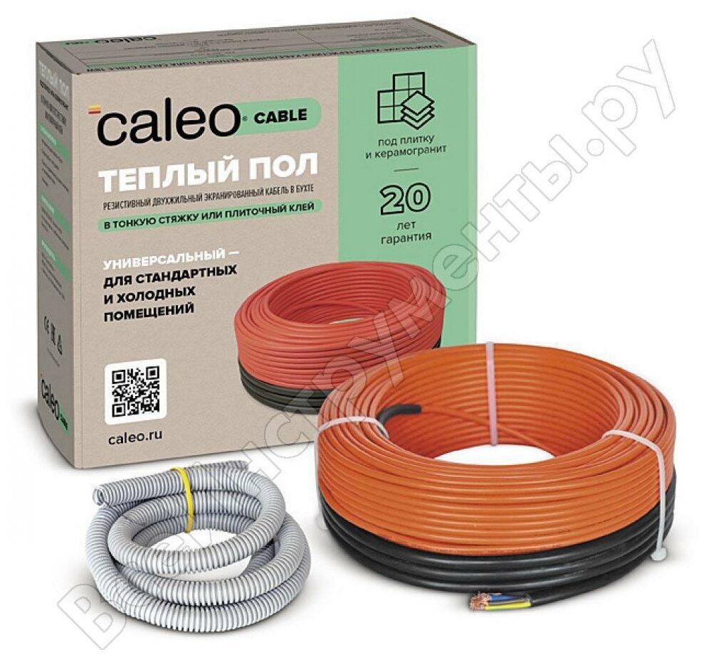 Кабель нагревательный Caleo Cable 18W-40 5.5м2 40м 720Вт (КА000001729) - фото №11