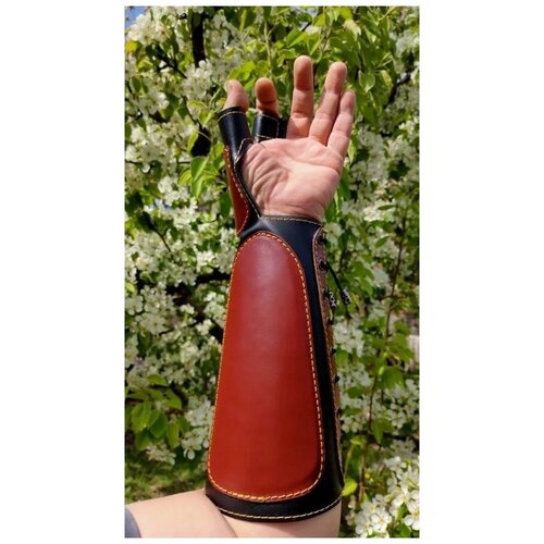 фото Мужская перчатка для стрельбы из лука ореада lite на левую руку для азиатских, длинных луков. нет бренда