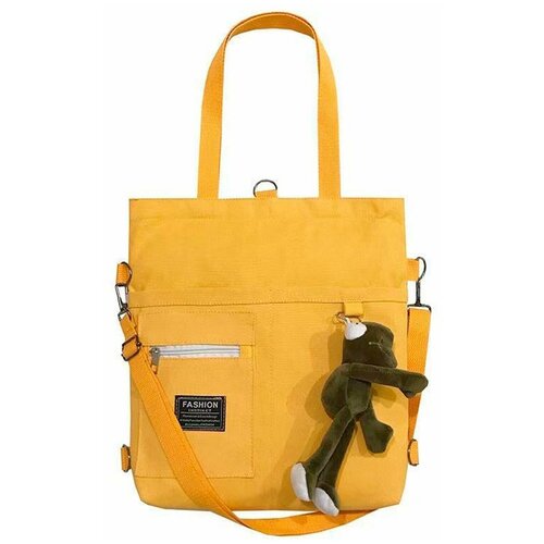 фото Сумка шоппер , желтый нет бренда