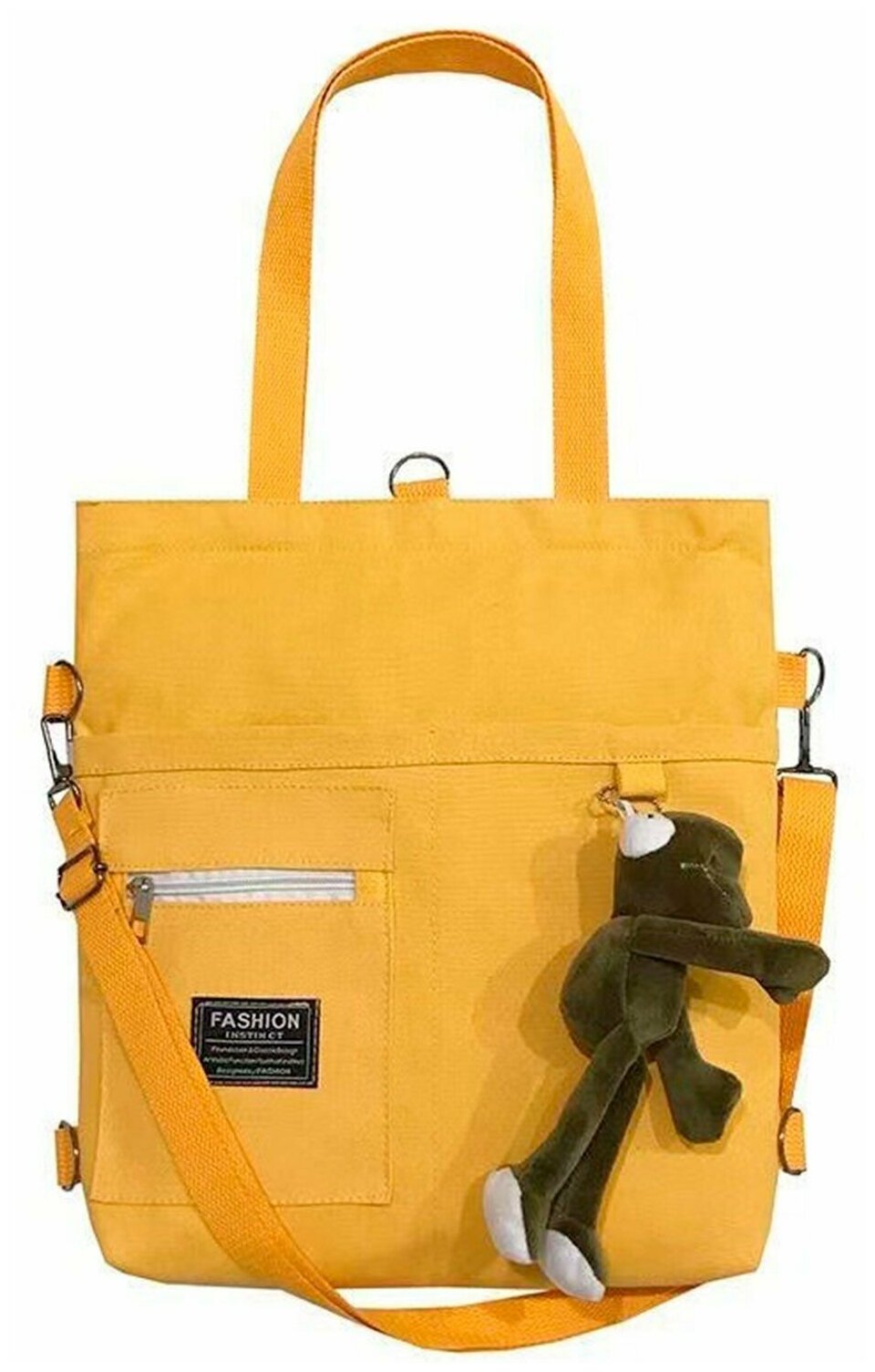 ALMOND шоппер желтый cумка шоппер cумка женская сумка-рюкзак холщовая сумка шоппер детский шоппер для девочки сумка-шоппер женская сумка