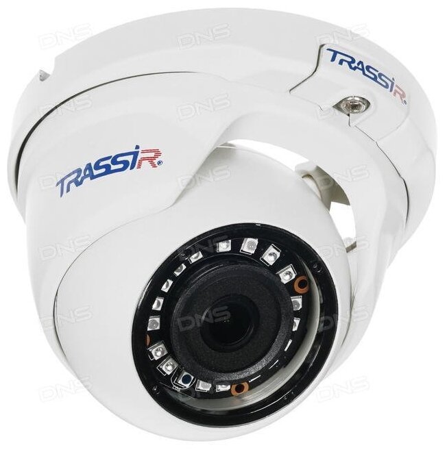 Камера видеонаблюдения IP Trassir TR-D2S5, 1080p, 2.8 мм, белый [tr-d2s5 (2.8 mm)]