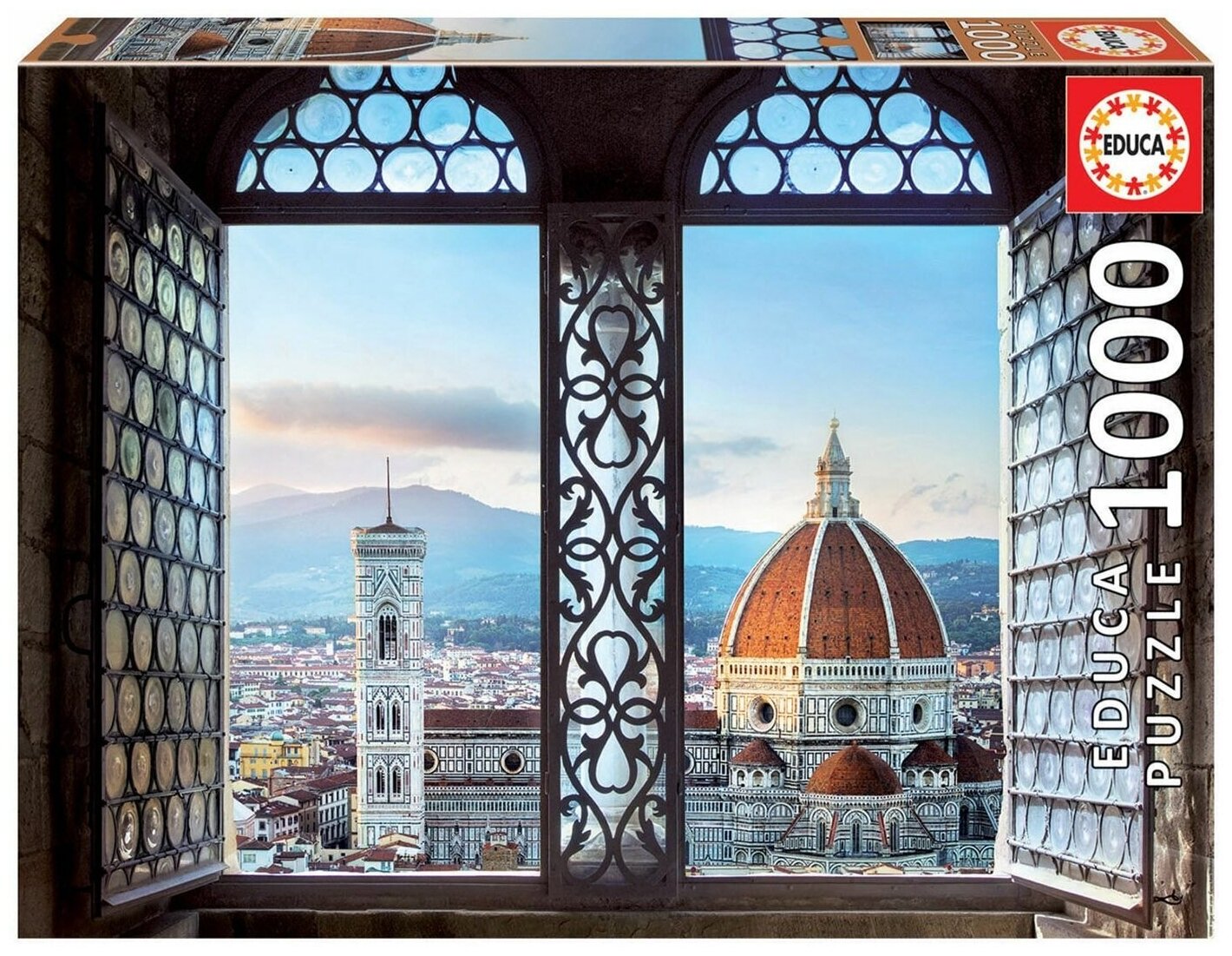 Пазл Вид на Флоренцию Италия 1000 деталей