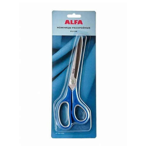 Ножницы Alfa раскройные 21,5 см ножницы alfa af902 90 раскройные