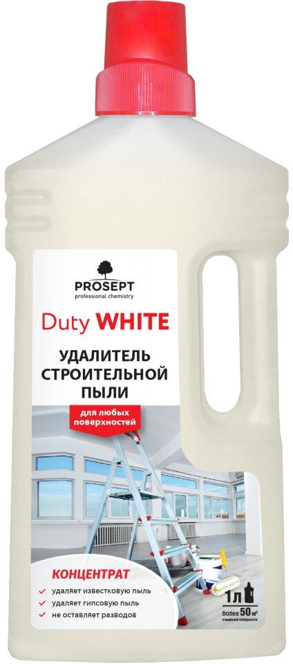 Удалитель строительной пыли. Концентрат. ( Duty White 1 л. Prosept 124-1 )