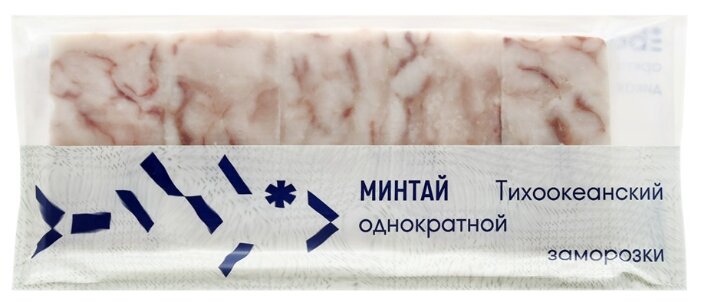 Borealis Замороженный минтай филе блочное 750 г