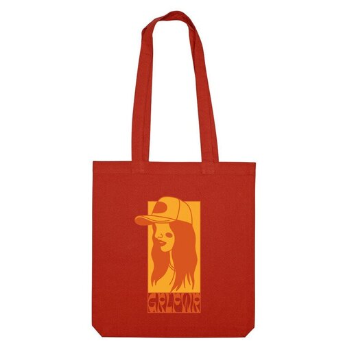 фото Сумка шоппер us basic, красный