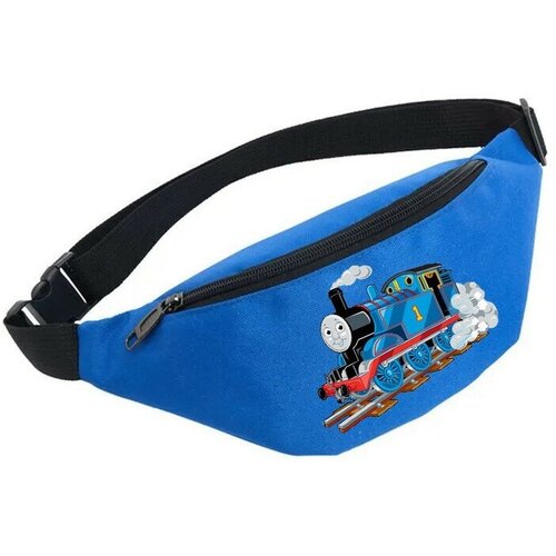 фото Сумка поясная noname, голубой