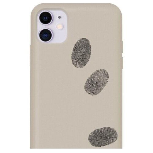 фото Защитный чехол для apple iphone 11 силиконовый бархатистый 360 fingerprints pump