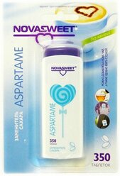 NOVASWEET Заменитель сахара Aspartame таблетки, 350 шт. в уп.