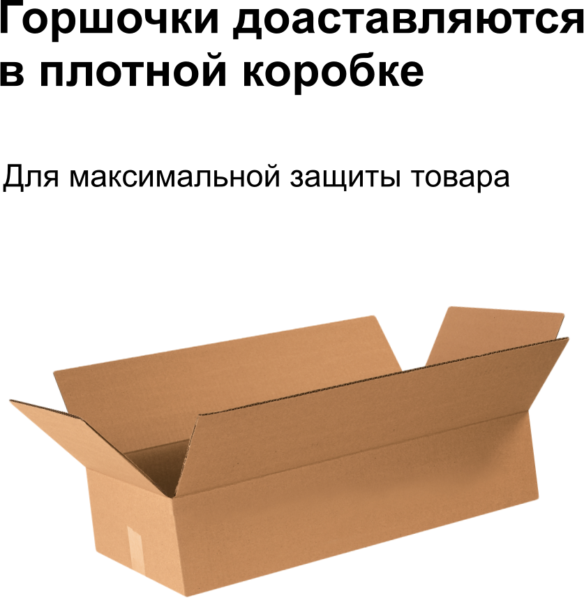 Пеликан набор горшков для рассады с поддоном