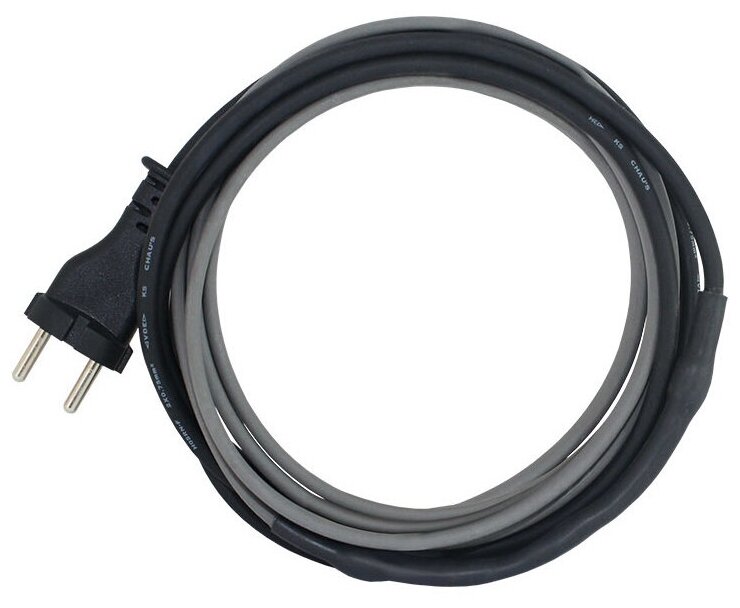 Нагревательный саморегулирующийся кабель "Стоплёд" НСК4-В с вилкой, в трубу (4м/40Вт) TDM Артикул SQ2510-0012 - фотография № 2