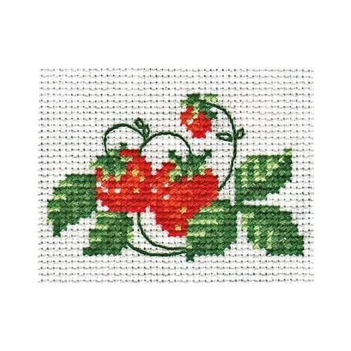 Klart набор для вышивания 0-023 Клубничка набор для вышивания embroidery craft fnngi 023 красный пикап