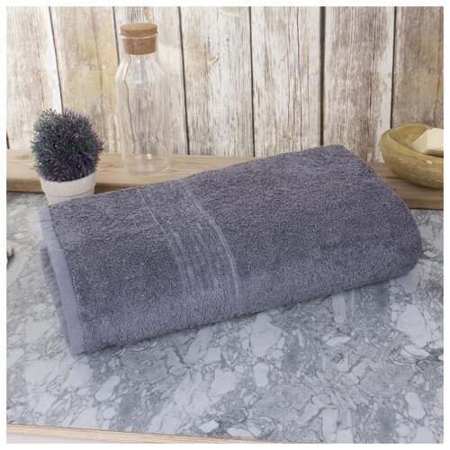 фото Доми полотенце harmonika цвет: пепельный серый 70х130 см dome