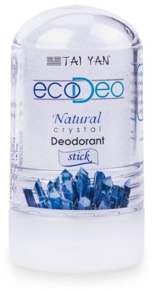 TAIYAN Дезодорант-кристалл EcoDeo стик без добавок 60 г (TY-0903)