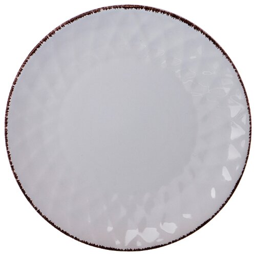фото Тарелка lefard 191-106 десертная 20 см "мираж" цвет:белое облако