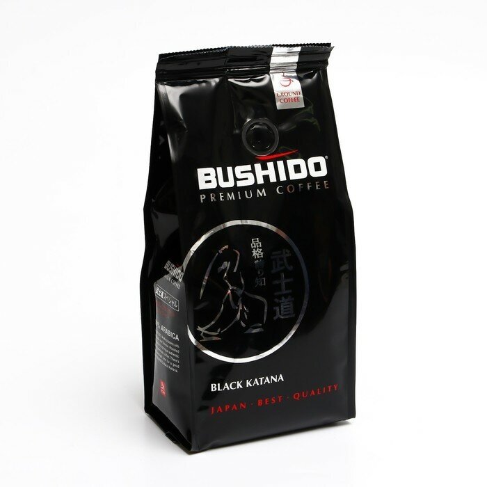 Кофе молотый Bushido Black Katana 227г Ucc Coffee Benelux B.V. - фото №3
