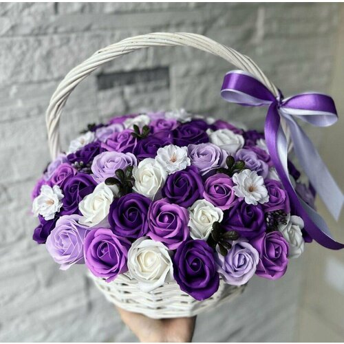 Искусственные цветы Розы из мыла 5690₽