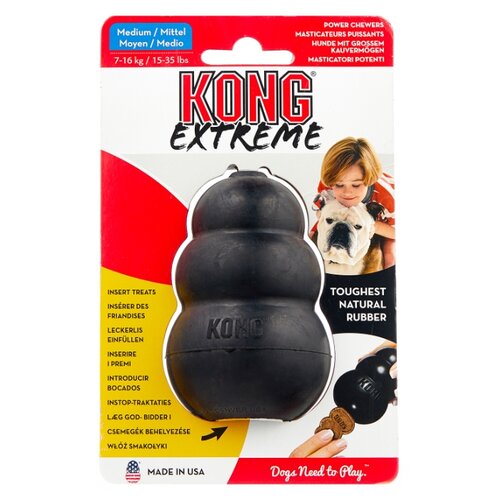 фото Игрушка для собак KONG Extreme M (K2) черный