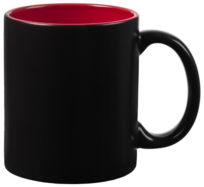 Кружка для чая и кофе On Display чашка подарочная хамелеон, матовая, красная