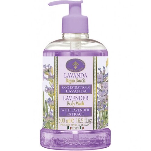 Saponificio Artigianale Fiorentino Унисекс Lavanda Body Wash Гель для душа Лаванда 500мл