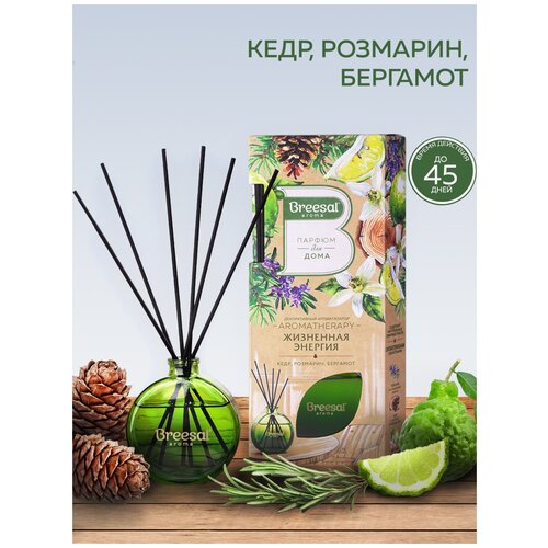 Breesal диффузор Aromatherapy Жизненная энергия, 70 мл 1 шт.