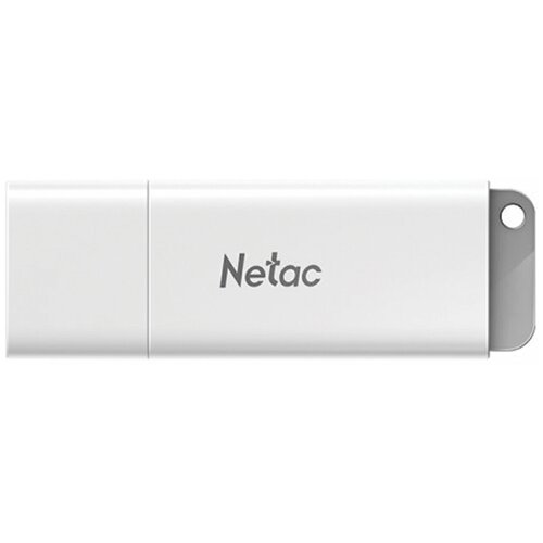 Флеш-диск 64 GB NETAC U185, USB 2.0, белый, NT03U185N-064G-20WH (цена за 2 шт) флеш диск unitype 64 gb 2 шт